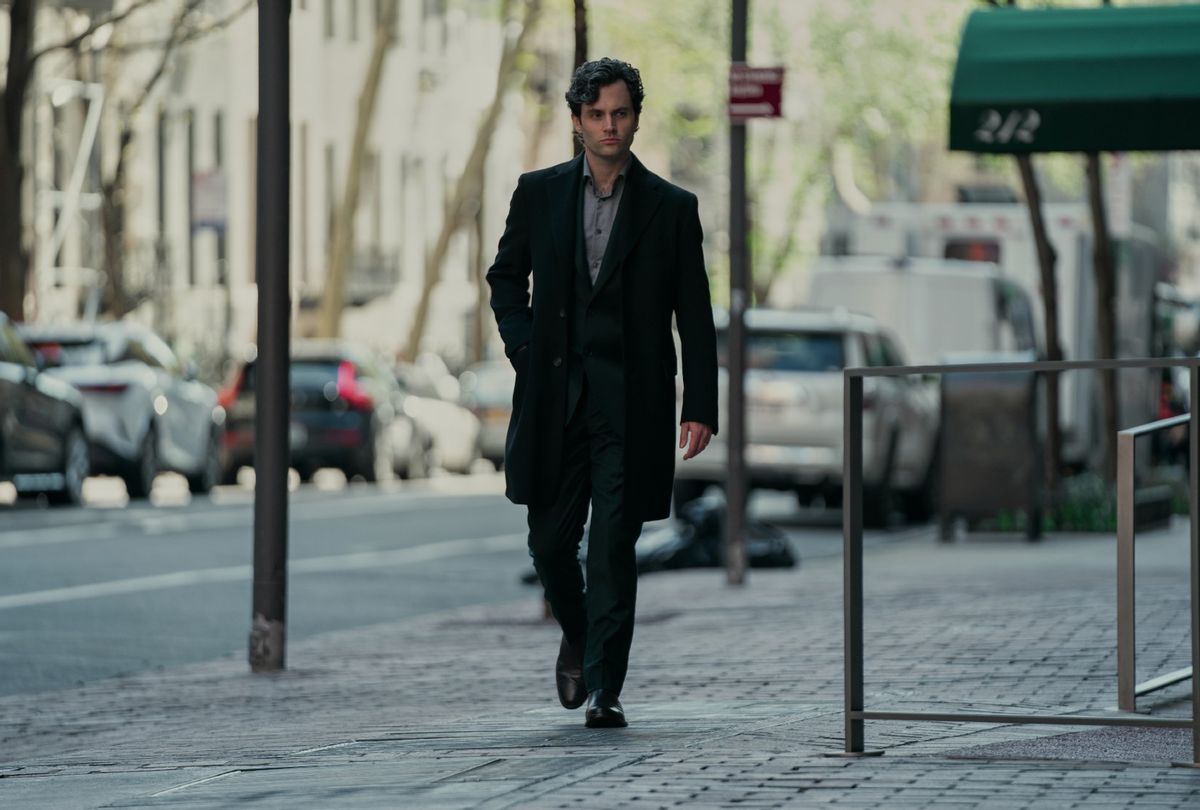 Penn Badgley as Joe Goldberg in "You"  (Clifton Prescod/Netflix)